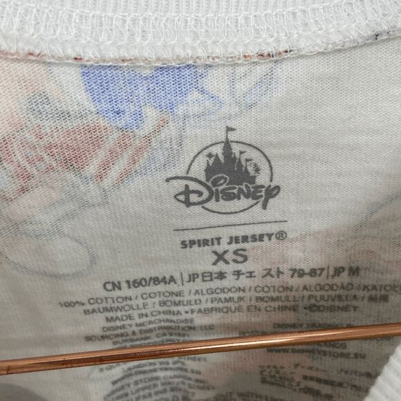 Disneyland Parks Ink & Paint Animated Characters Spirit Jersey Shirt Womens XS - Picture 3 of 10